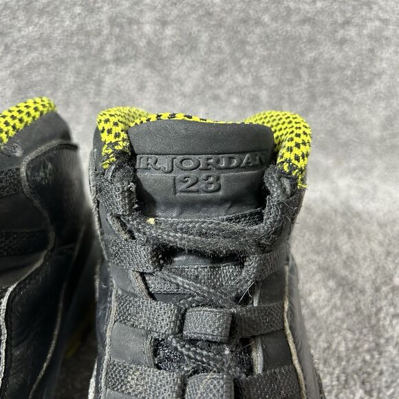 Nike Air Jordan 10 Retro 310805-034 Men’s Size 8.5 Venom Green Black Shoes Used main image 14